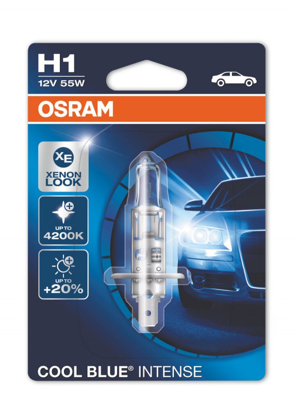 Osram 12v H1 55w Beyaz Işık 64150CBI (Cool Blue Intense)