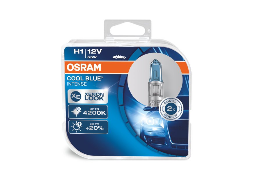 Osram 12v H1 55w Beyaz Işık 64150CBI (Cool Blue Intense)