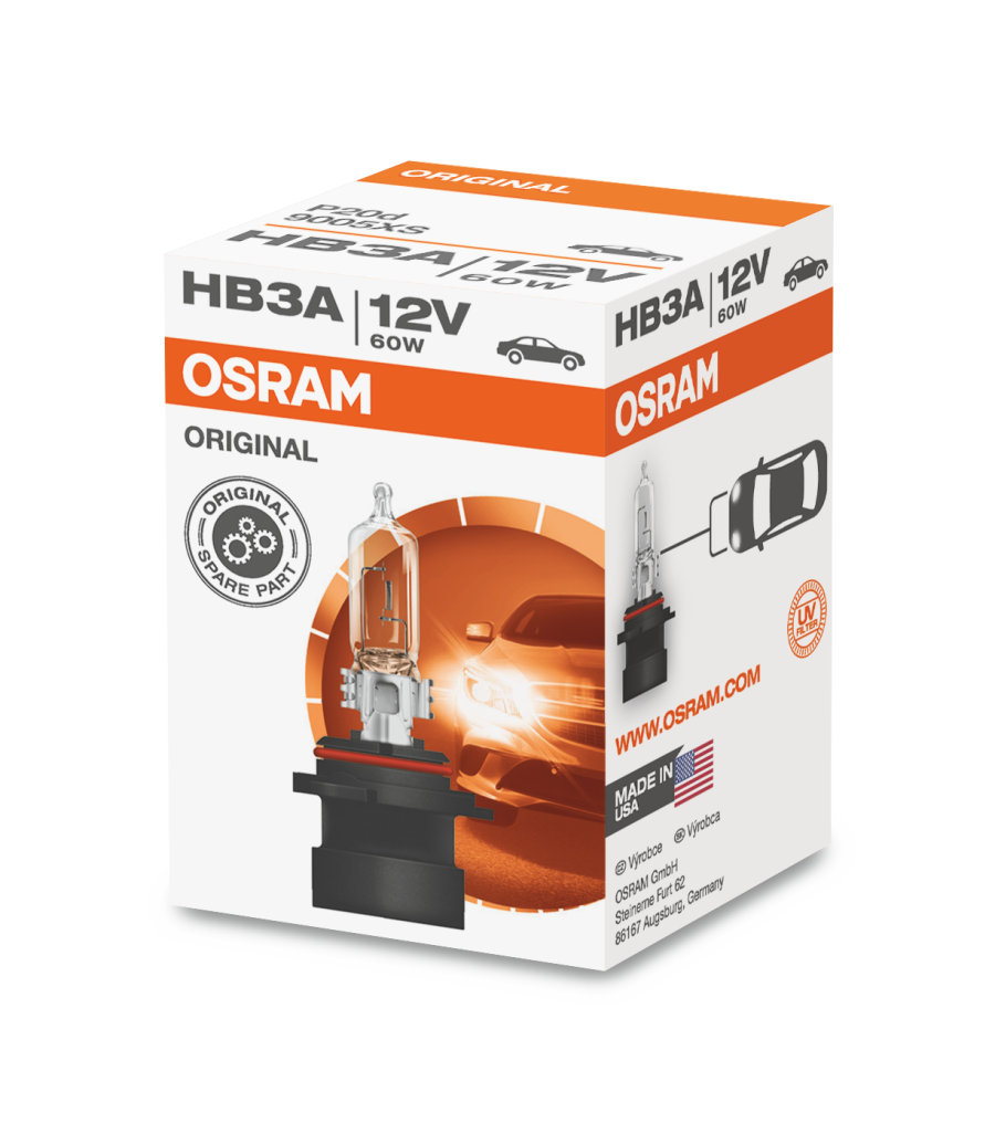 Osram 12v HB3A 60w 9005XS